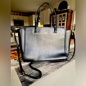 Kate Spade New York Black Purse Tote Like New